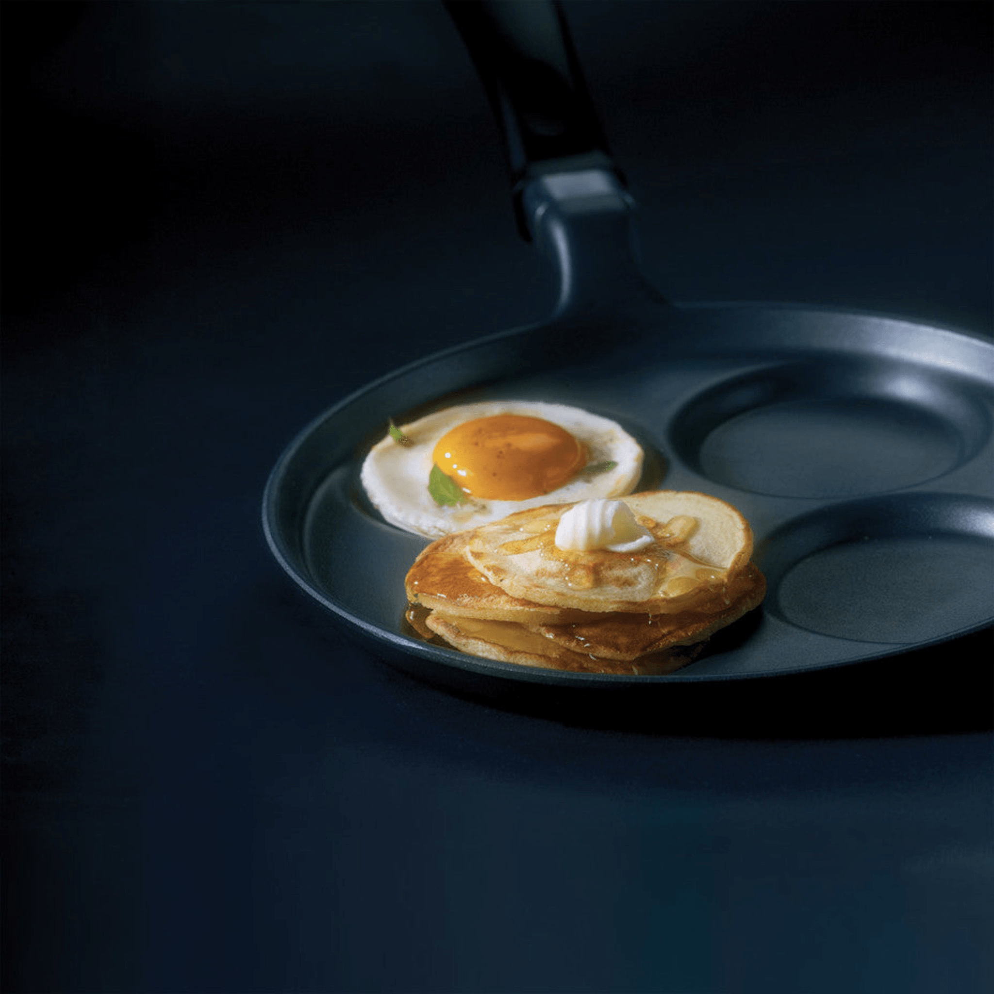 Risoli - Pancake Pan with Handle 25 cm - Black - 44000364