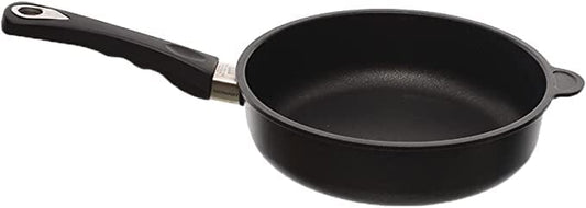 AMT - Frypan with Black Handle - Black - Cast Aluminum - 24cm - 440004033