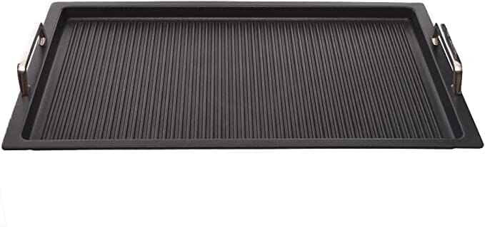 AMT - Rectangular Grill With Handles - 53x33cm - Black  - 440004049