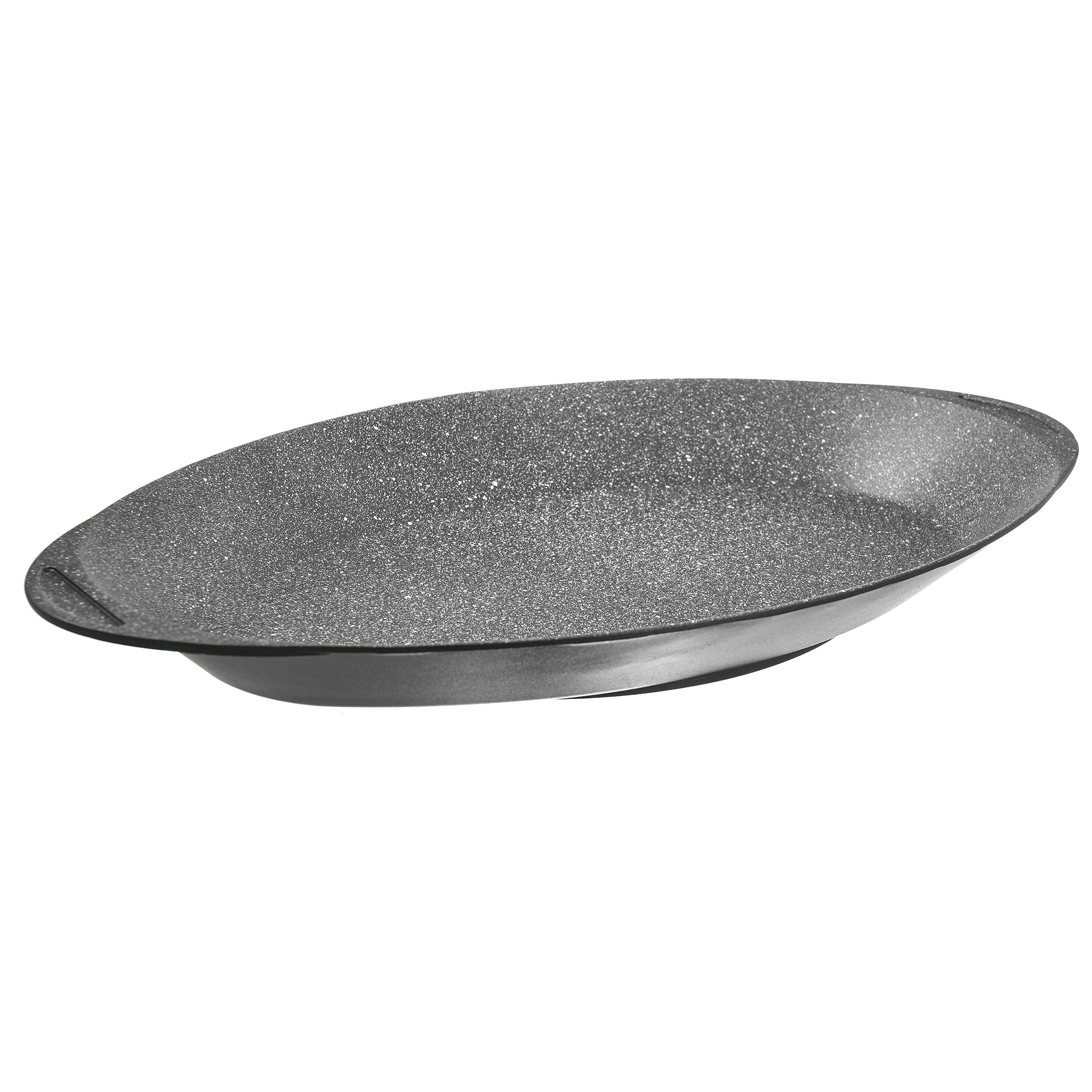Risoli - Oval Fishpan - Black- Die Cast Aluminum - 42cm - 44000422