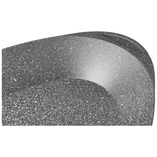 Risoli - Oval Fishpan - Black- Die Cast Aluminum - 42cm - 44000422