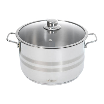 Ar Yildiz - Stainless Steel Pot with Cover - 30 cm - 440008004