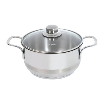 Ar Yildiz - Stainless Steel Pot with Cover - 24 cm - 440008007