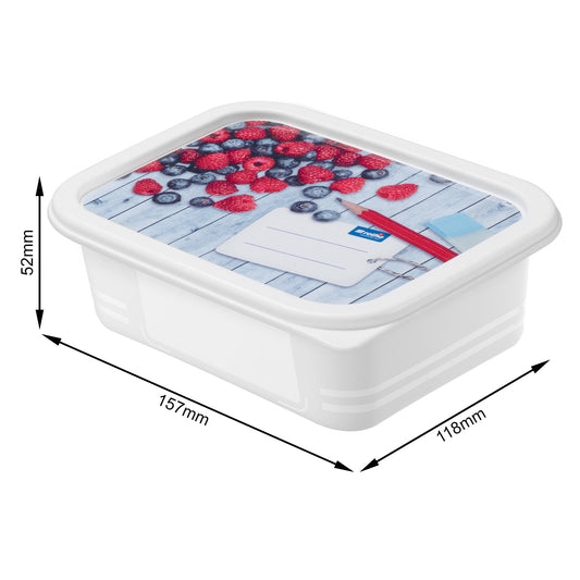 Rotho - Domino Deep Freezer Box - Berries - Plastic - 0.5 Lit - 52000263