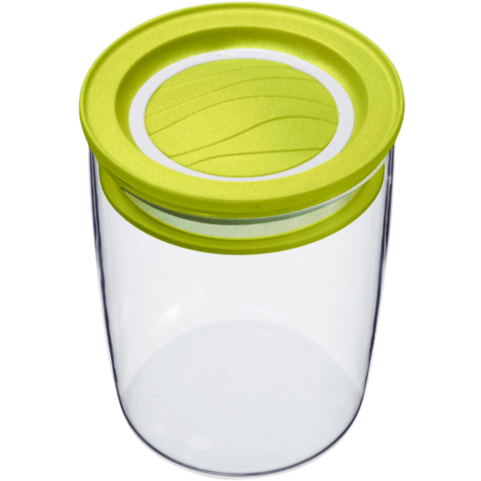 Rotho - Cristallo Round Food Keeper - Green - Plastic - 0.4 Lit - 52000271