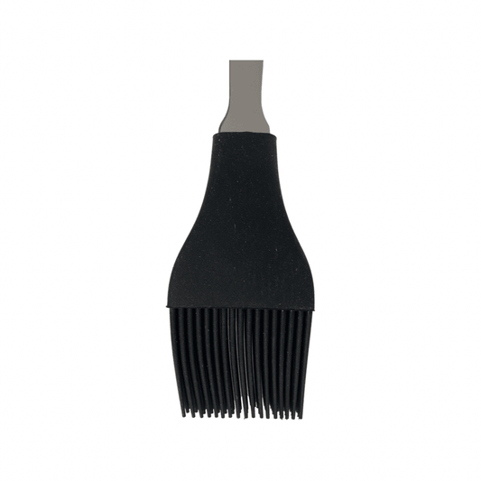Tessie & Jessie - Silicone Kitchen Brush With Stainless Steel Handle - Black - 25x4cm - 520008069
