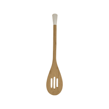 CasaSunco - Kitchen Serving Spoon Skimmer  - White - 35x8cm - 520008102