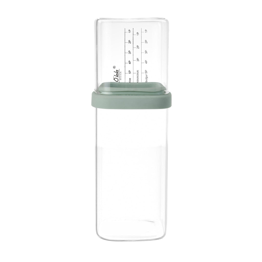O'lala - Food Container With Cover for Quantity Measurements - Mint Green - 23cm - 520008151
