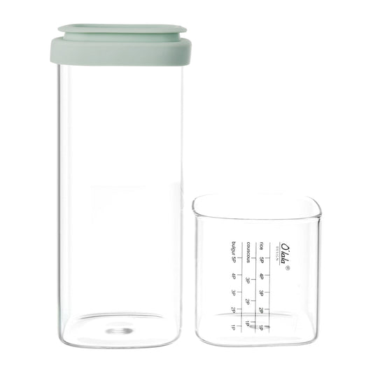O'lala - Food Container With Cover for Quantity Measurements - Green - 27cm - 520008154
