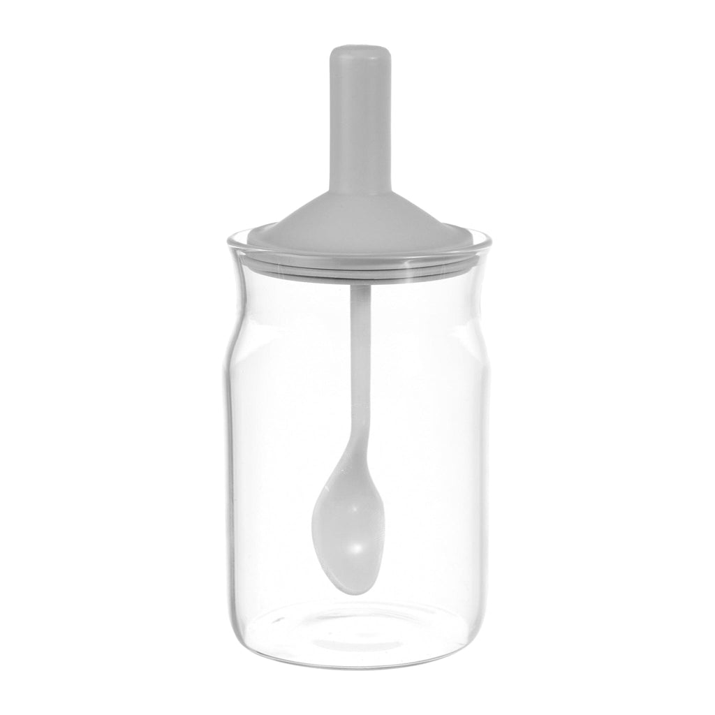 O'lala - Spices Jar With Spoon - Grey - 6x10cm - 520008164