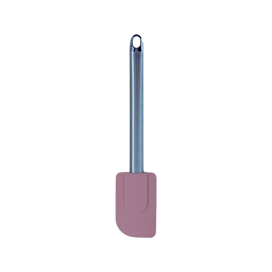 Cook Style - Silicone Kitchen Spatula With Stainless Steel Handle - Pink - 25x4cm - 520008210