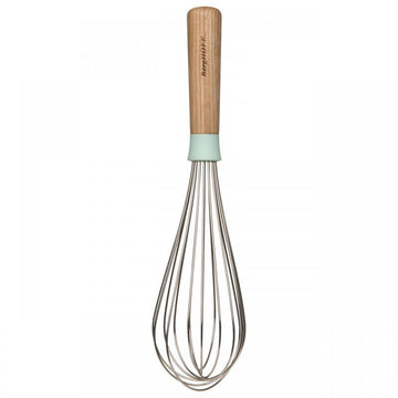 BergHOFF - Leo - Whisk With Wooden Handle - 13.3cm - Green - 52000211