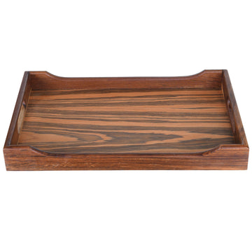 صينية خشبية صغيرة مستطيلة الشكل - 44.5x28 سم - 5900010