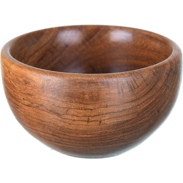 Small Round Wooden Bowl - 9cm - 5900015