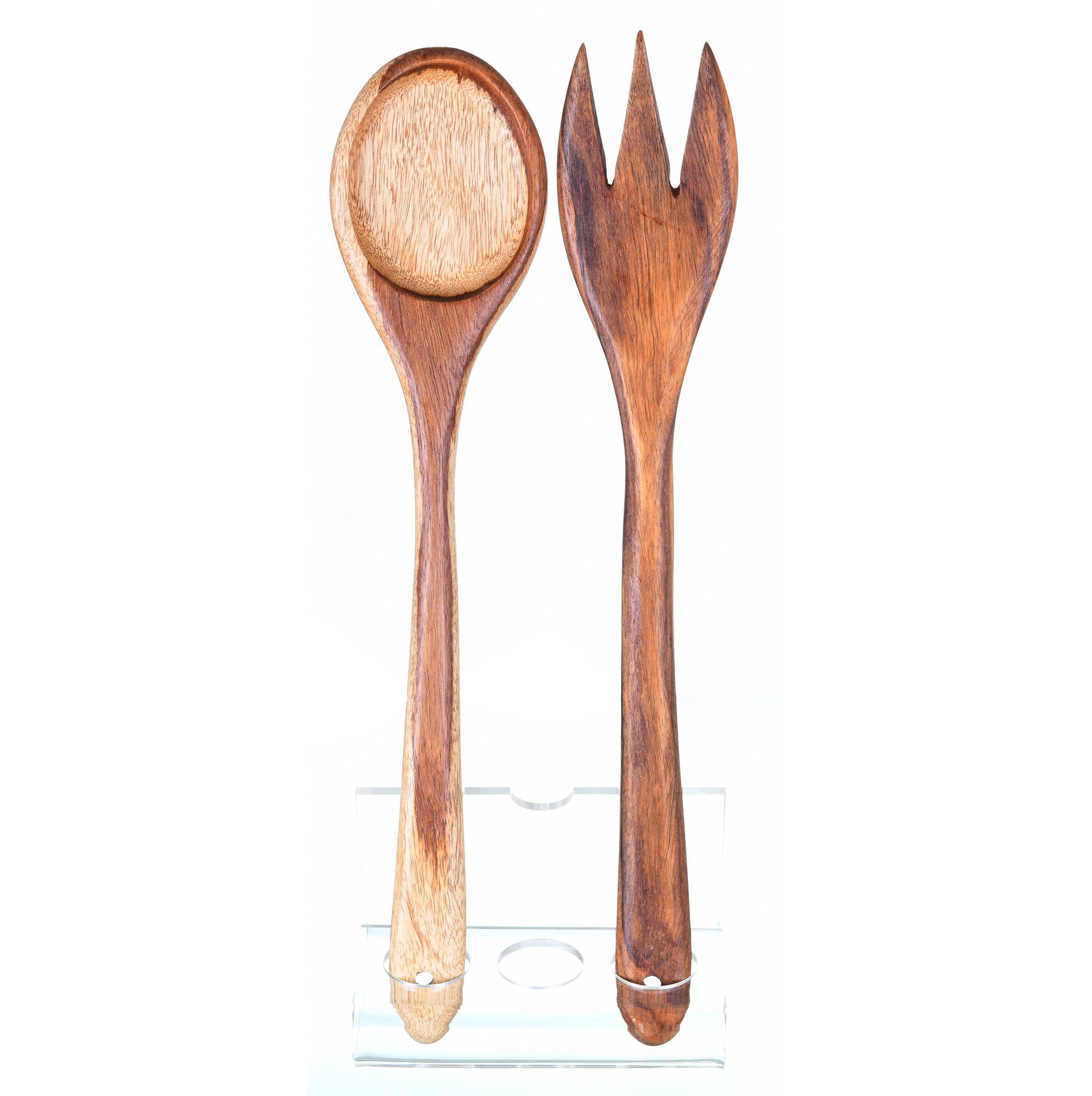 Wooden Salad Serving Set 2 Pieces - 5900021