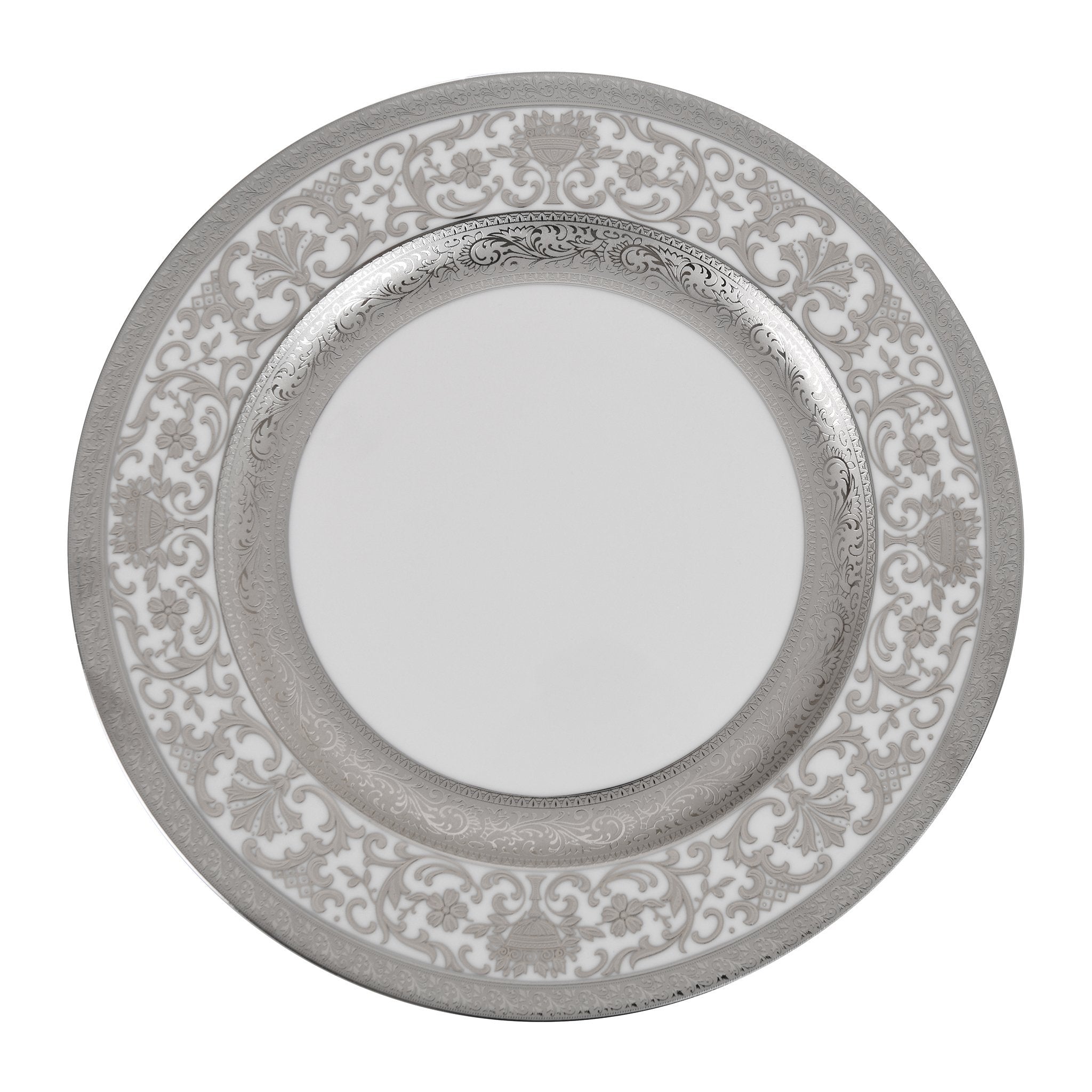 Falkenporzellan - Dinner Set 112 Pieces - Porcelain - Silver - 13000300