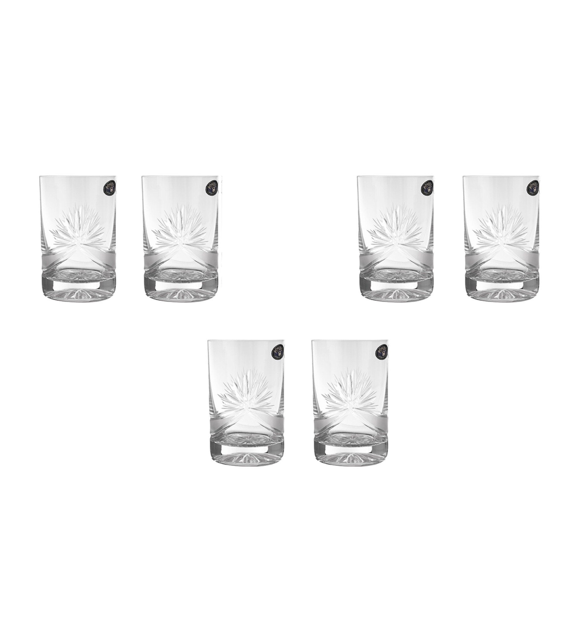 بوهيميا كريستال - طقم 6 قطع زجاج هاي بول - 450 مل - 270002137