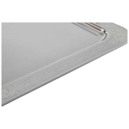 Elegant Gioiel - Rectangular Tray with Handles - Stainless Steel 18/10 - 50cm - 75000364