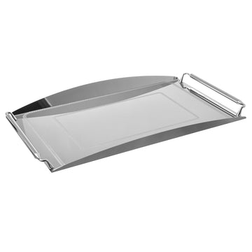 Elegant Gioiel - Rectangular Tray with Handles - Stainless Steel 18/10 - 43x56cm - 75000491