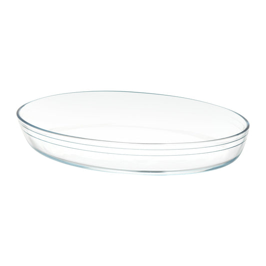 Verrez - Oval Glass Roaster - Tempered Glass - 4 Lit - 770001079