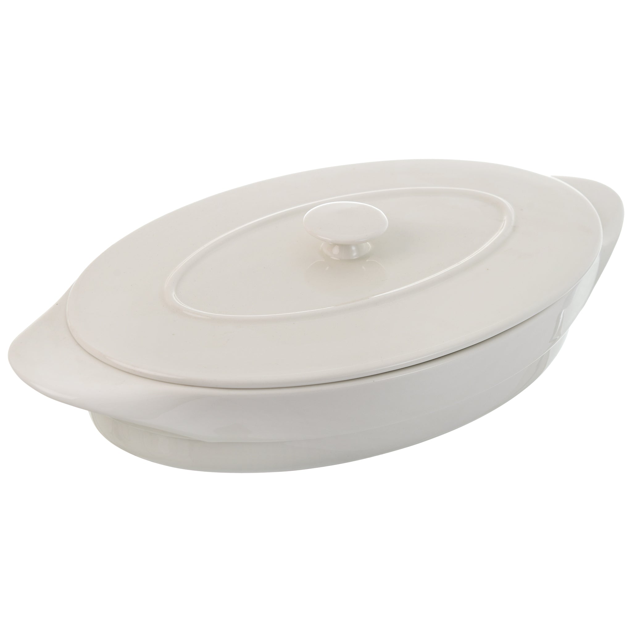 RAK - Covered Oval Food Warmer With Handles - 37.2x21x6cm - 770001128