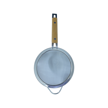 CasaSunco - Kitchen Strainer With Wooden Handle - 31cm - 80008000