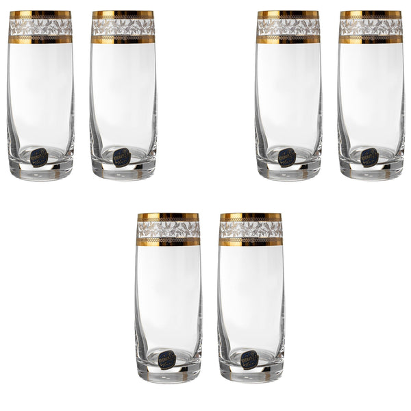 Bohemia Glass 12個セット Amazon.com | Crystalex Bohemia 25015/250/QP249 8.25 oz
