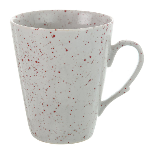 Senzo - Punti - Coffee Mug Set 6 Pieces - Red - 250ml - 520001176x6