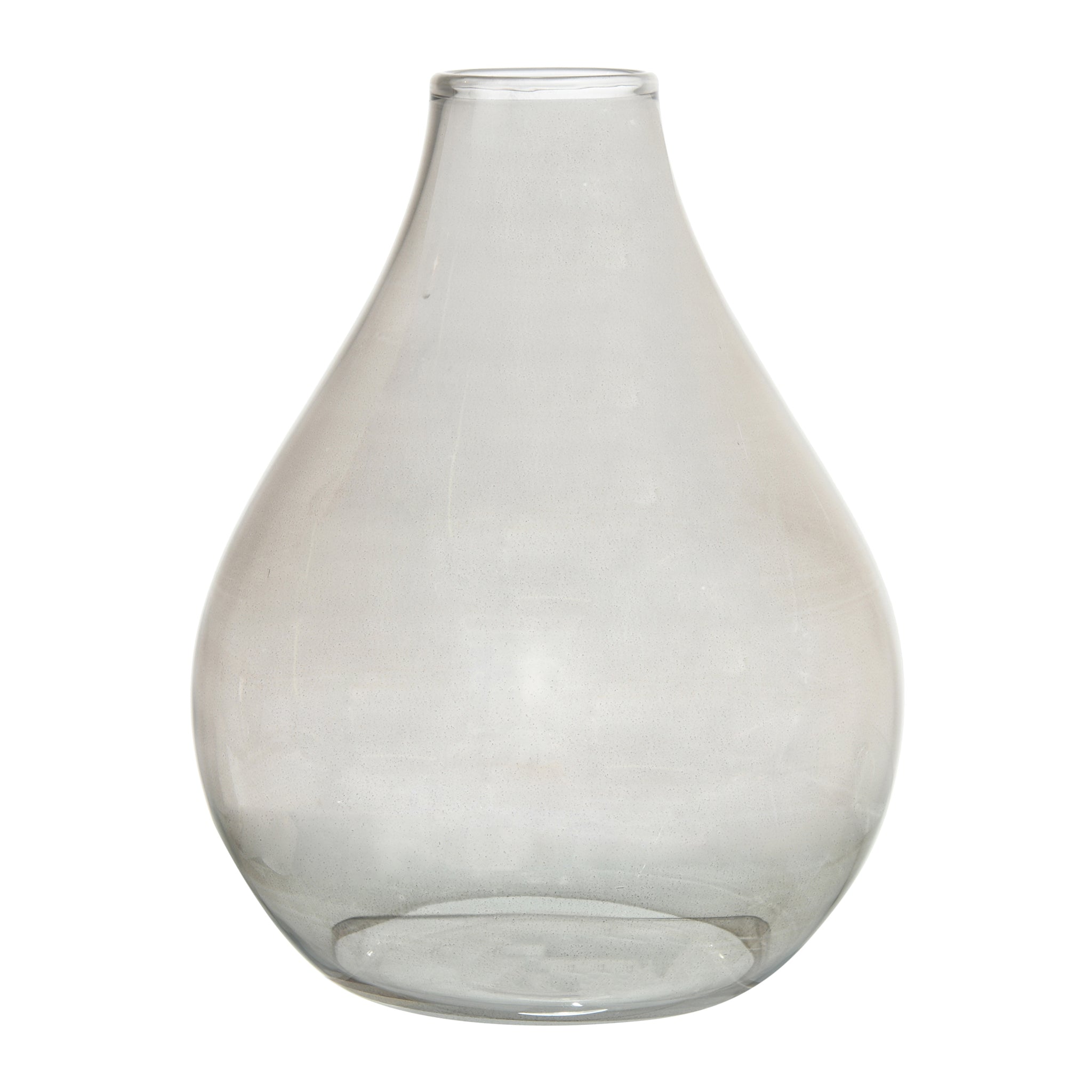 Senzo - Glass Vase - Grey- 7400050