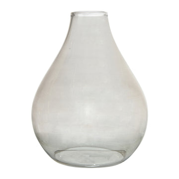 Senzo - Glass Vase - Grey- 7400050