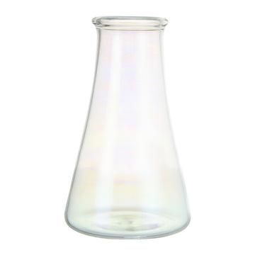 Senzo - Grey Flower Vase - Glass - 9.5x16cm - 7400057