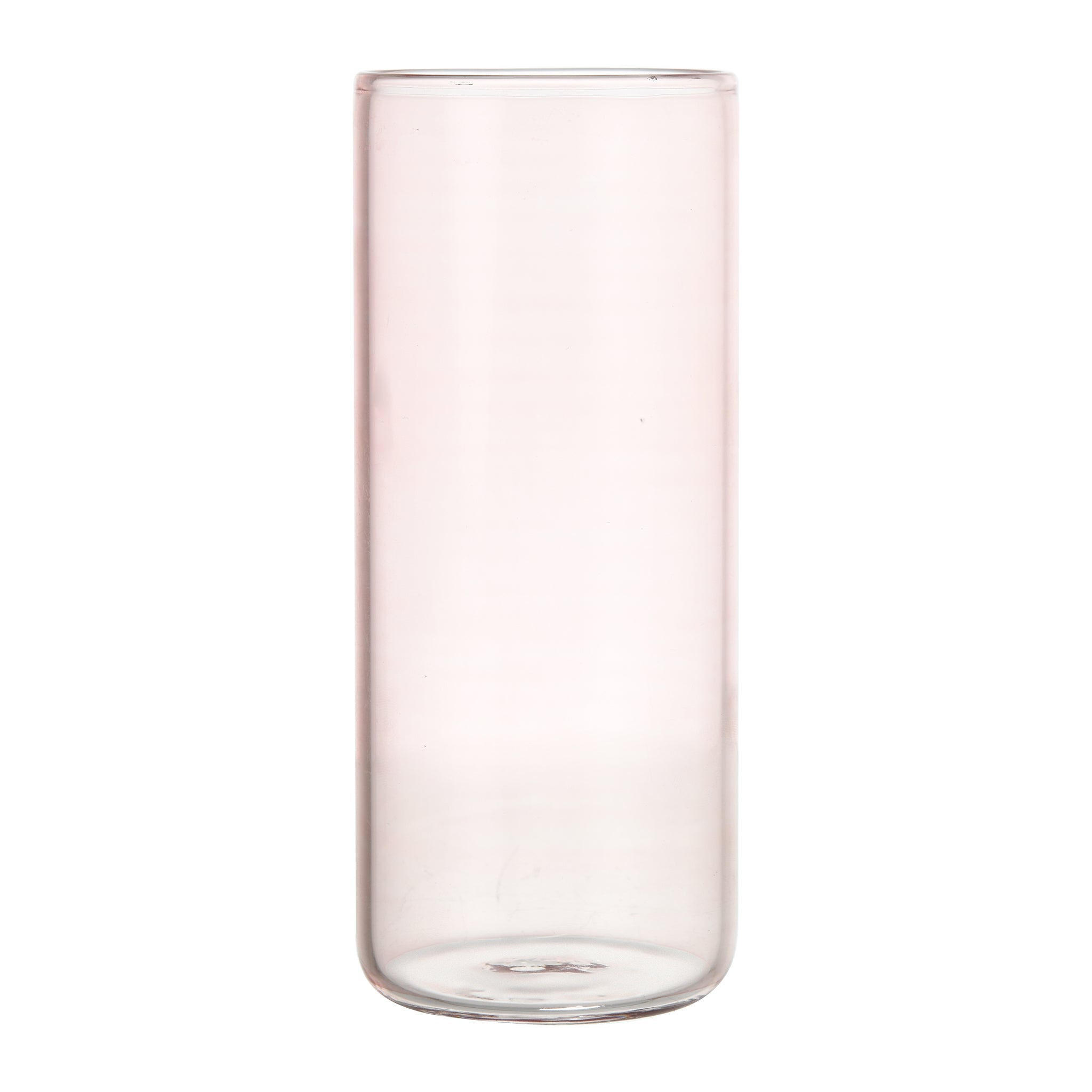 Senzo - Pink Flower Vase - Glass - 18.5cm - 7400056