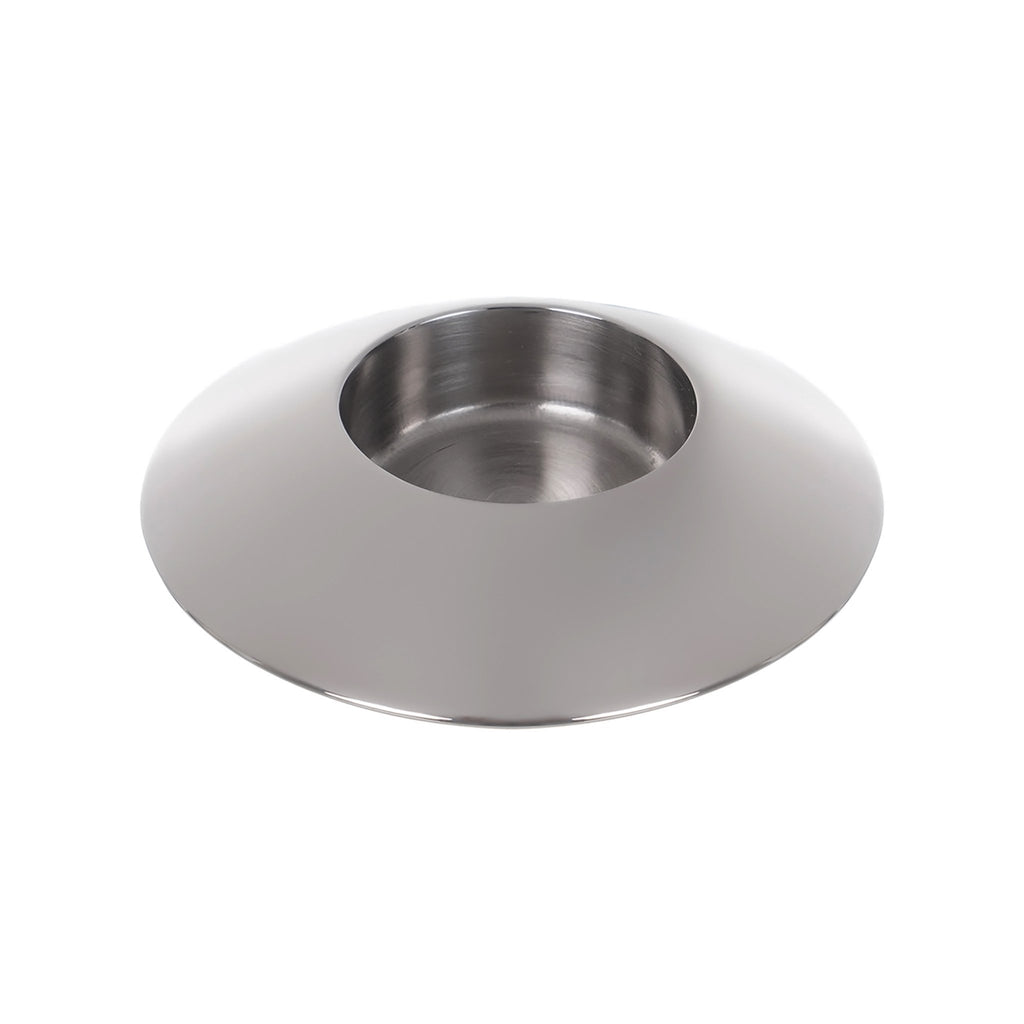Round Candle Holder - Stainless Steel - 10cm - 80003984
