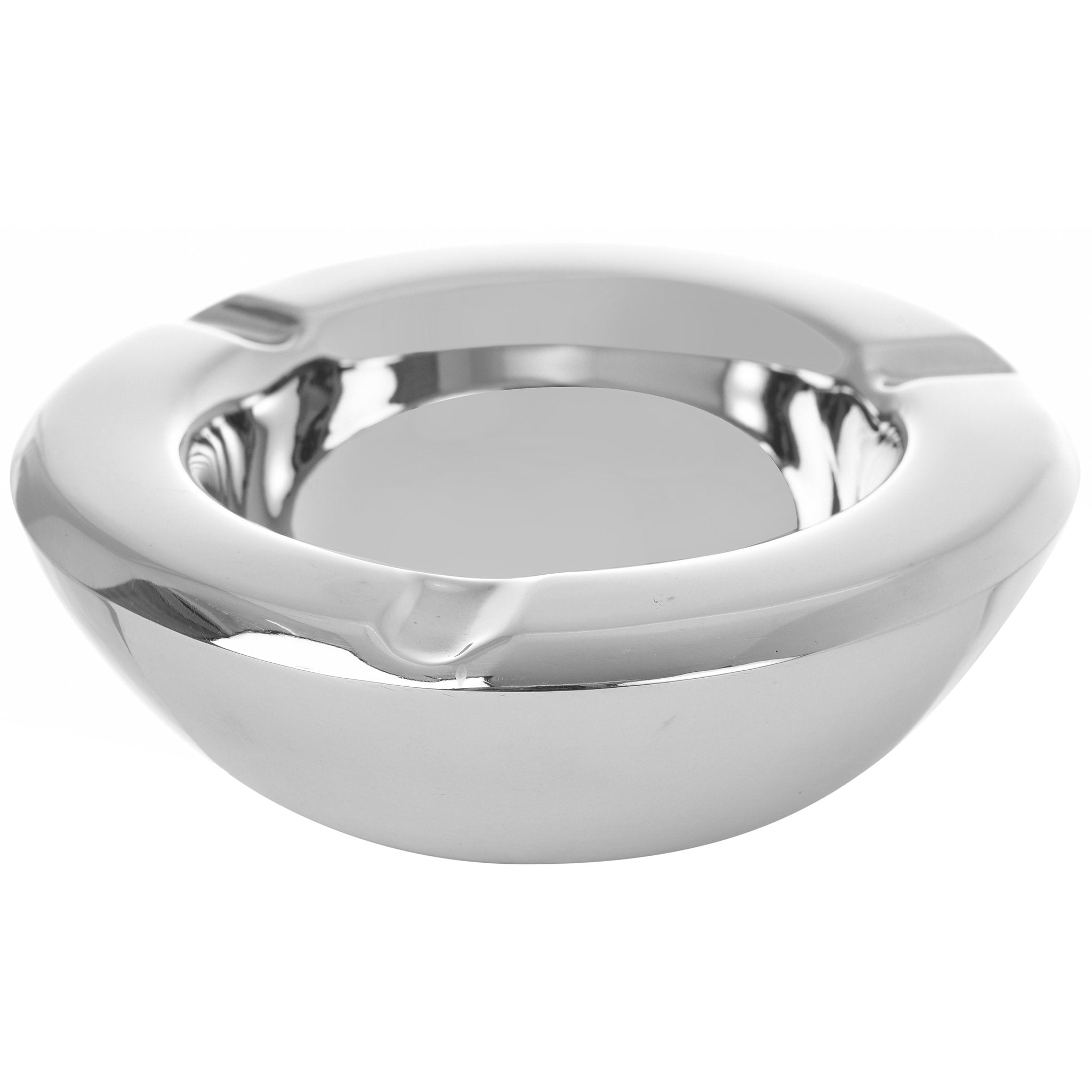 Round Ashtray - Stainless Steel - 13cm - 80003997
