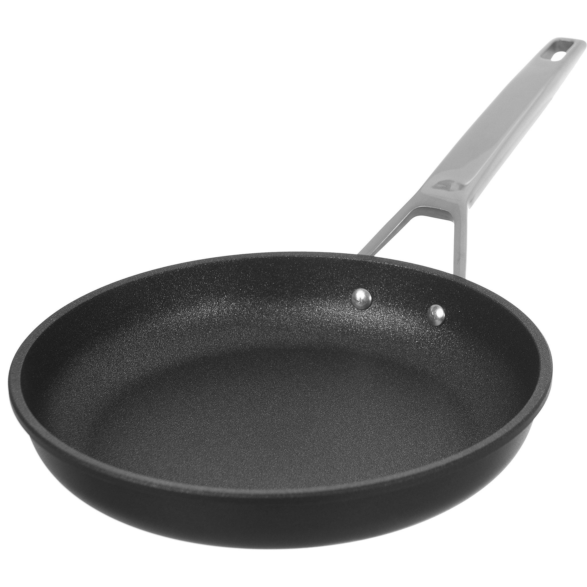 Risoli - Frypan with Grey Handle - Black - Die Cast Aluminum - 24cm - 44000404