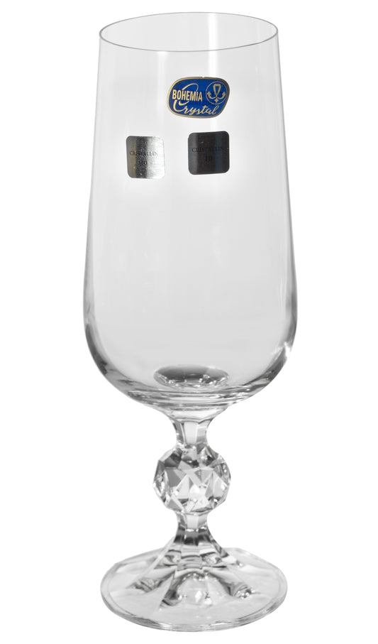 Bohemia Crystal - Flute Glass Set 6 Pieces - 280ml - 3900010030