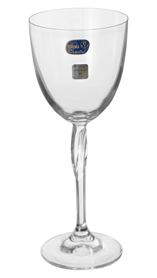 Bohemia Crystal - Goblet Glass Set 6 Pieces - 200ml - 3900010018