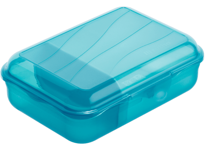 Rotho - Fun Snack Box - Blue - Plastic - 0.9 Lit - 52000298
