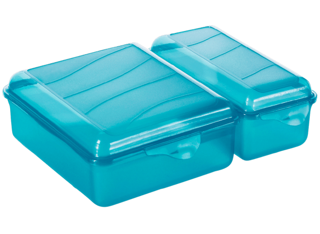 Rotho - Fun Funbox - Blue - Plastic - 0.55/1.05 Lit - 52000289