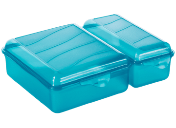 Rotho - Fun Funbox - Blue - Plastic - 0.55/1.05 Lit - 52000289