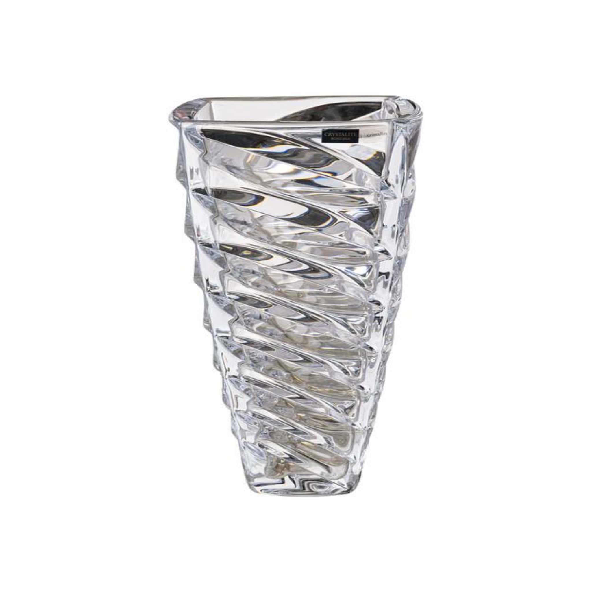 Wavy Bohemia Crystal Vase - 30.5cm - 2700010131