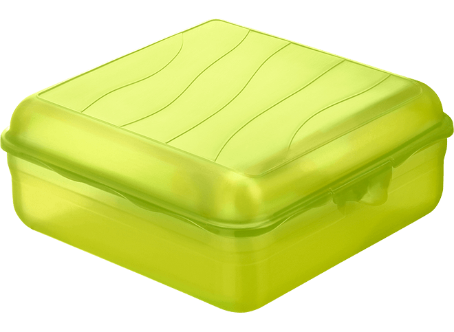Rotho - Fun Funbox - Green - Plastic - 2.35 Lit - 52000295