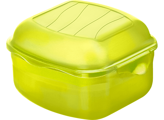 Rotho - Fun Funbox - Green - Plastic - 0.85 Lit - 52000291