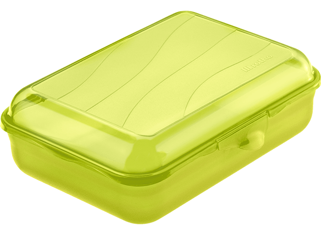 Rotho - Fun Funbox - Green - Plastic - 1.25 Lit - 52000285