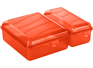 Rotho - Fun Funbox- Red - Plastic - 0.55/1.05 Lit - 52000290