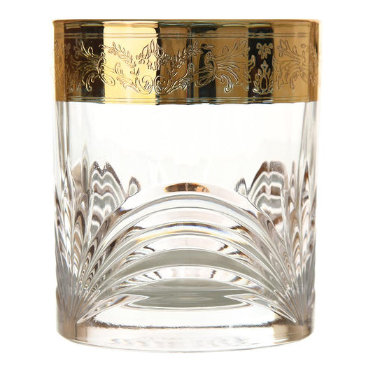 RCR Italy - Tumbler Glass Set 6 Pieces - Gold - 310ml - 380003063