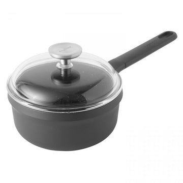 BergHOFF - Gem Covered Saucepot - Grey - Cast Aluminum - 18cm - 440001542